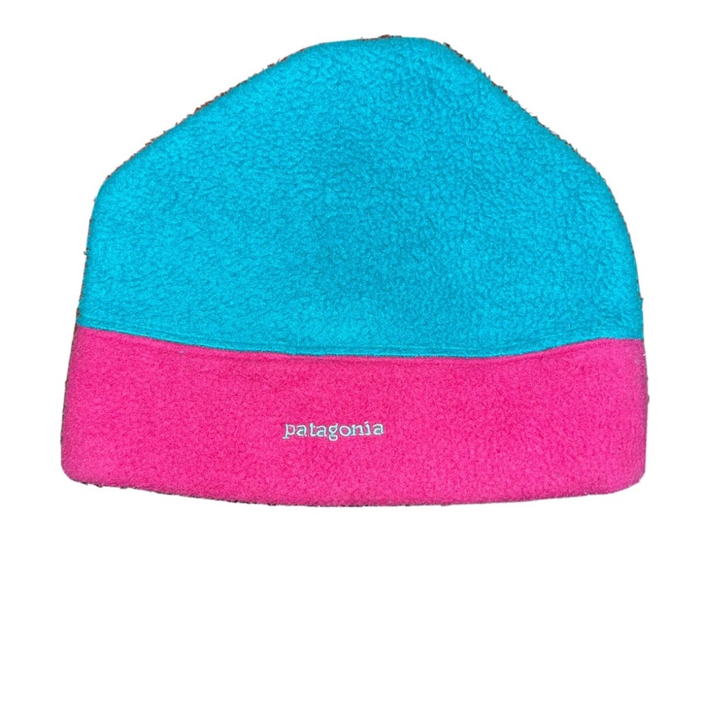 Vintage 80’s Patagonia Synchilla Fleece Beanie Ski Hat Made In USA Sz Medium